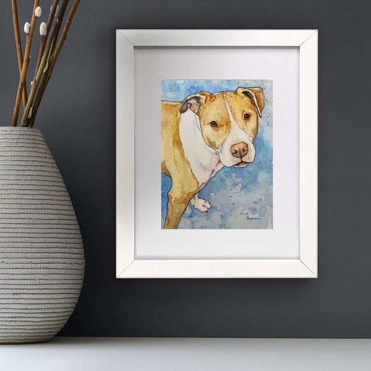 Want it in a frame? – Painted Paw Studio