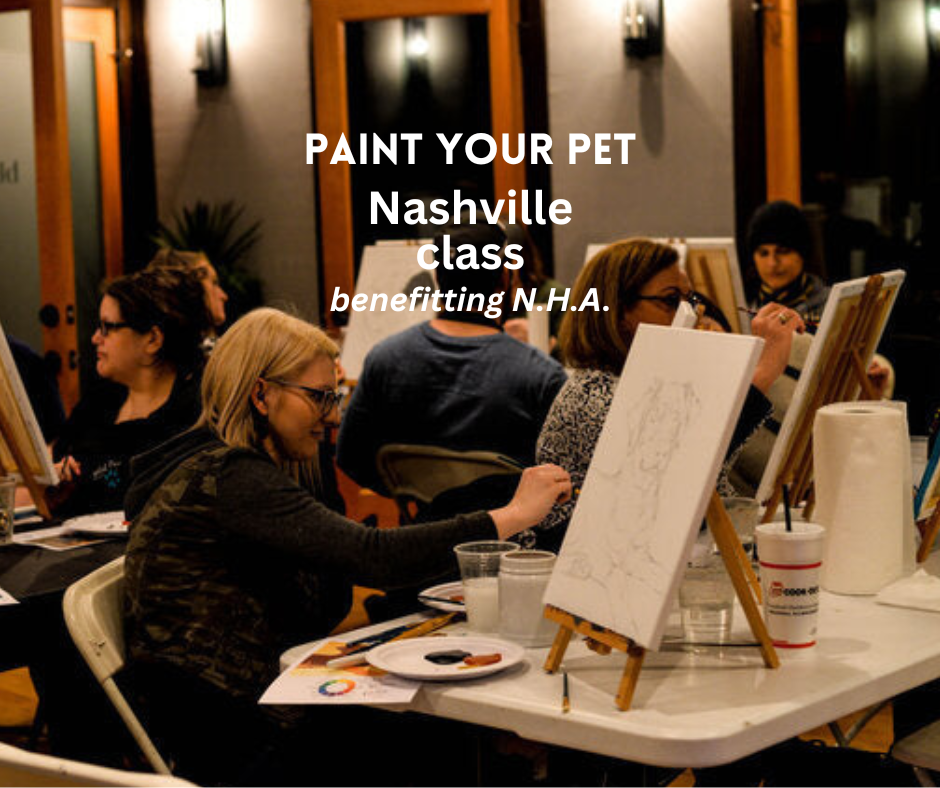 Paint Your Pet's Portrait, Fri. PM 5/10/24 benefiting N.H.A.