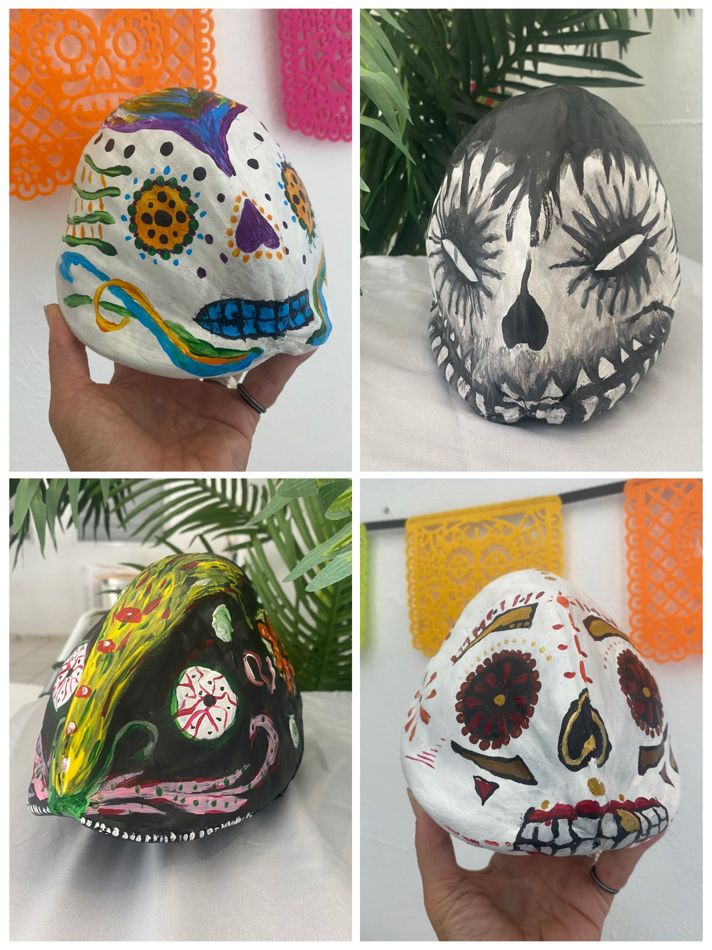 Paint Coconut Fish- or Pumpkins, Skulls, & Spooky Cocos!  Saturday 10/11/25