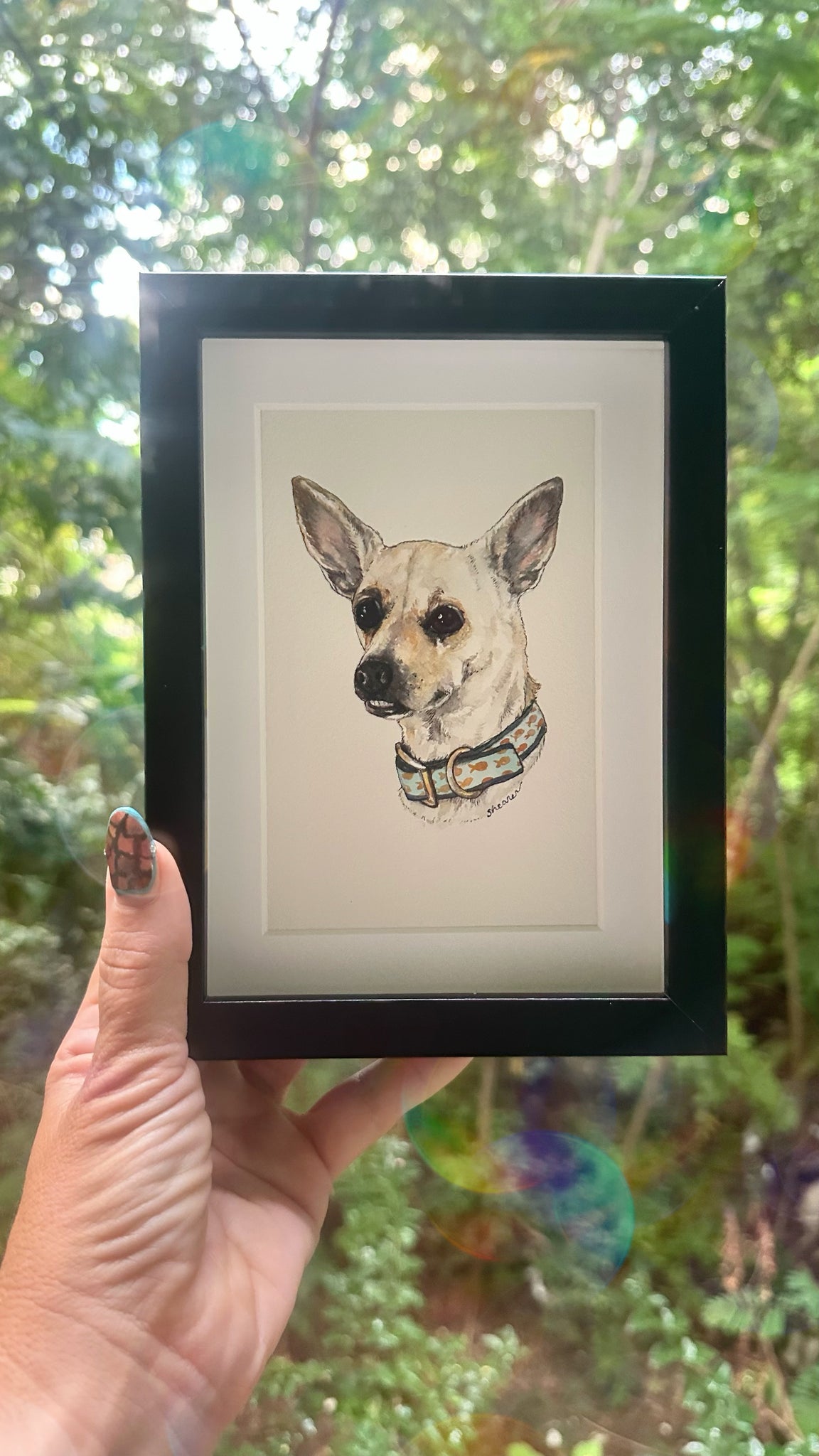 Small Framed Portrait Special