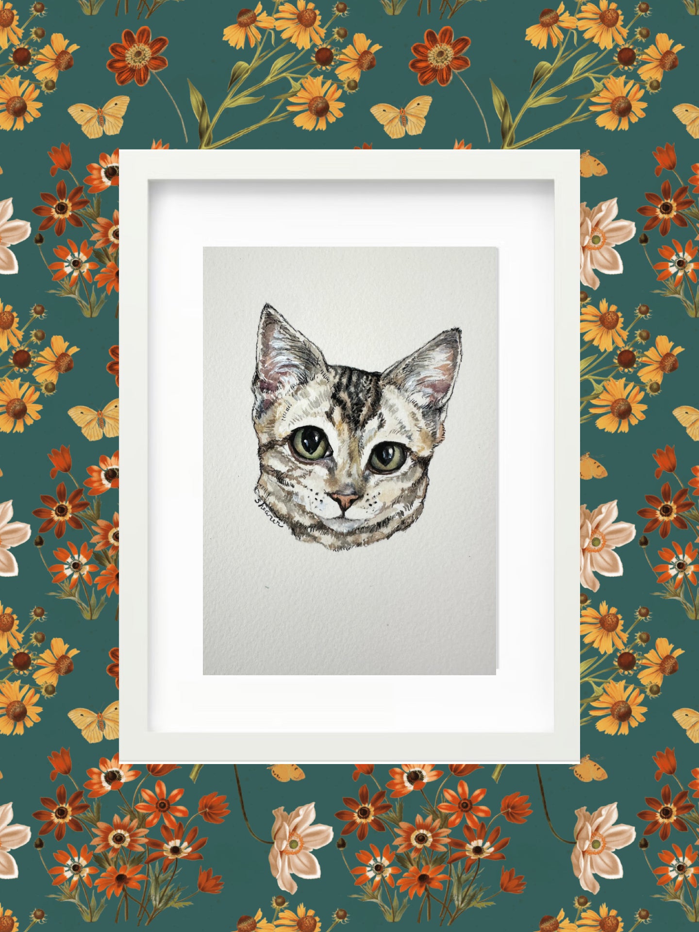 Small Framed Portrait Special