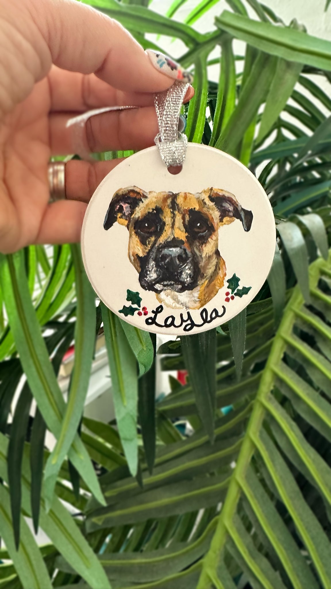 Pet Portrait Ornaments