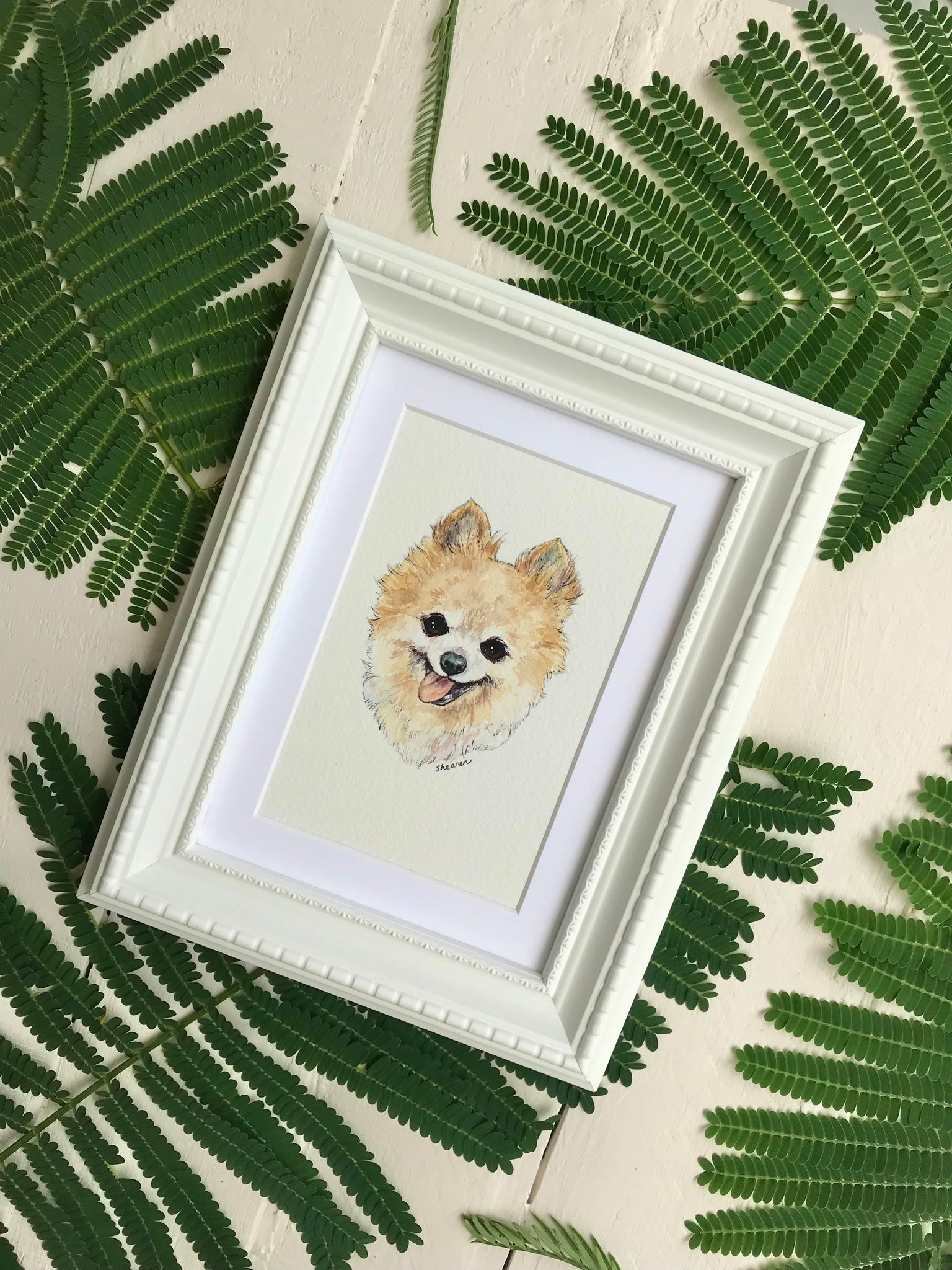 Small Framed Portrait Special