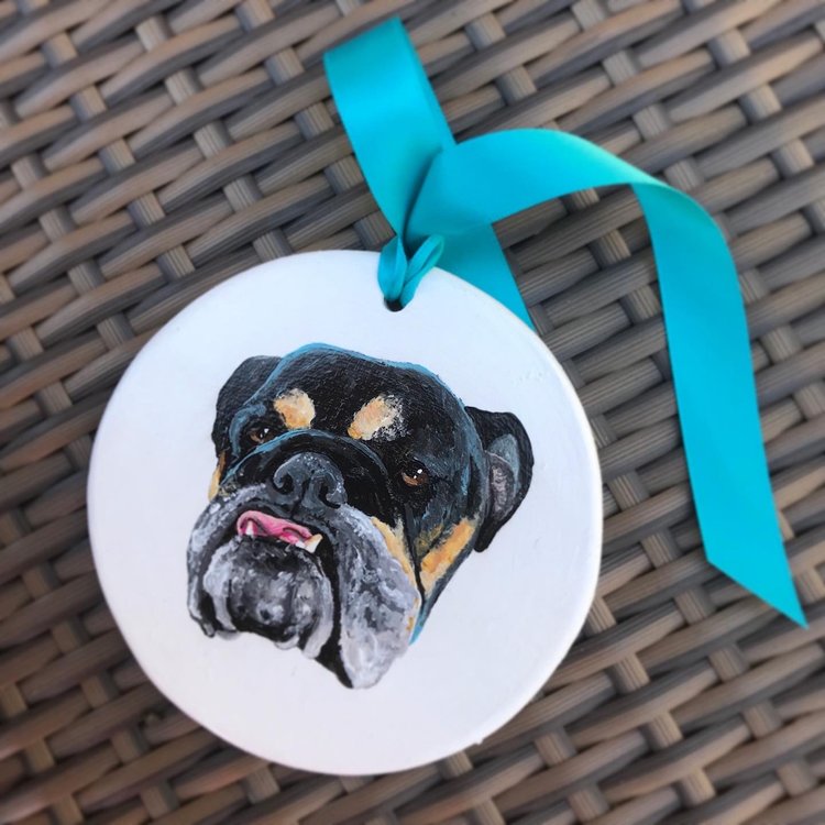 Pet Portrait Ornaments