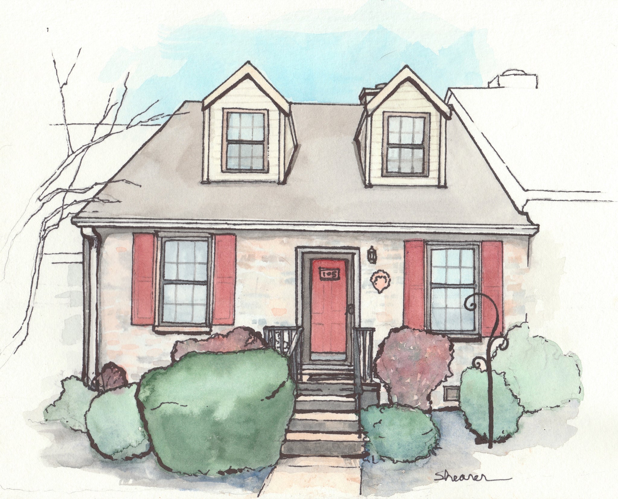 Watercolor Places