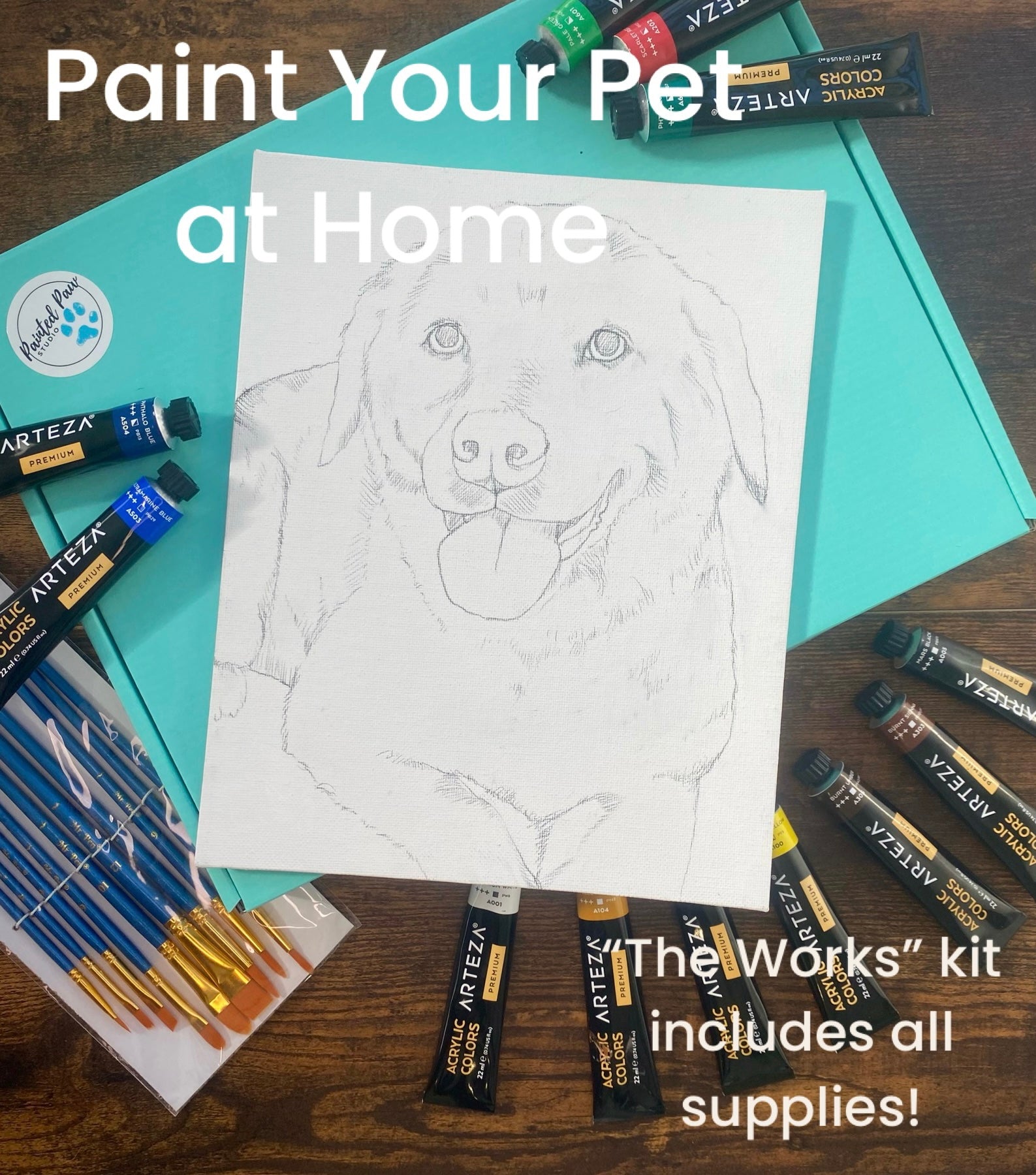 Paint Your Own Pet at Home