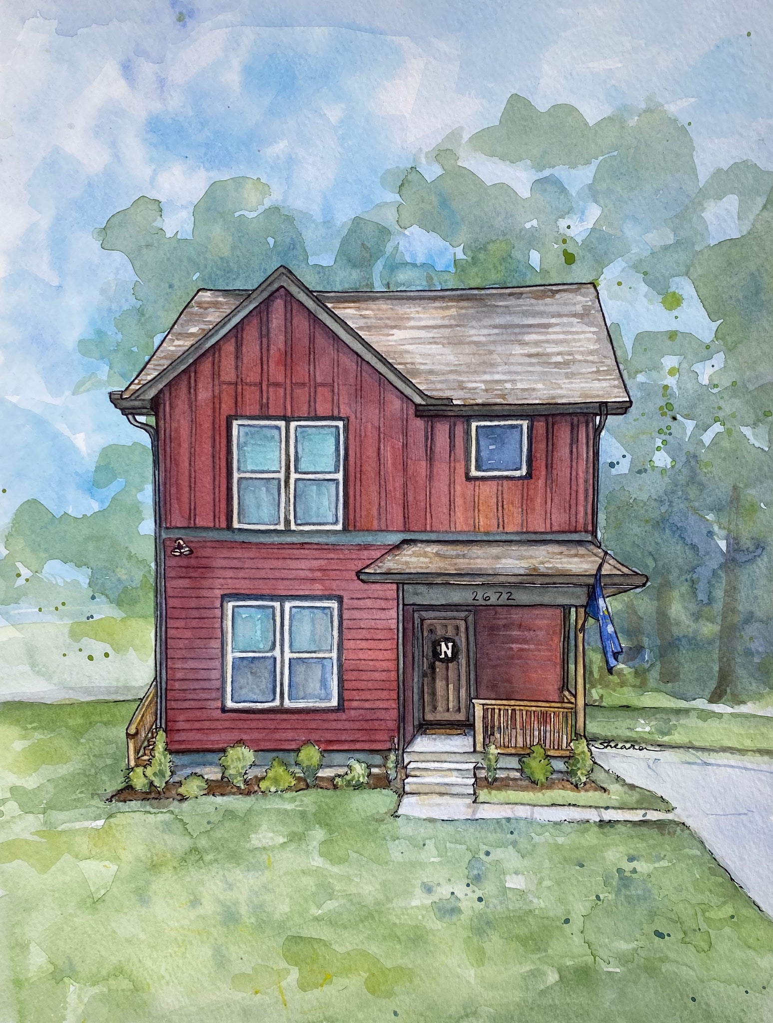 Watercolor Places