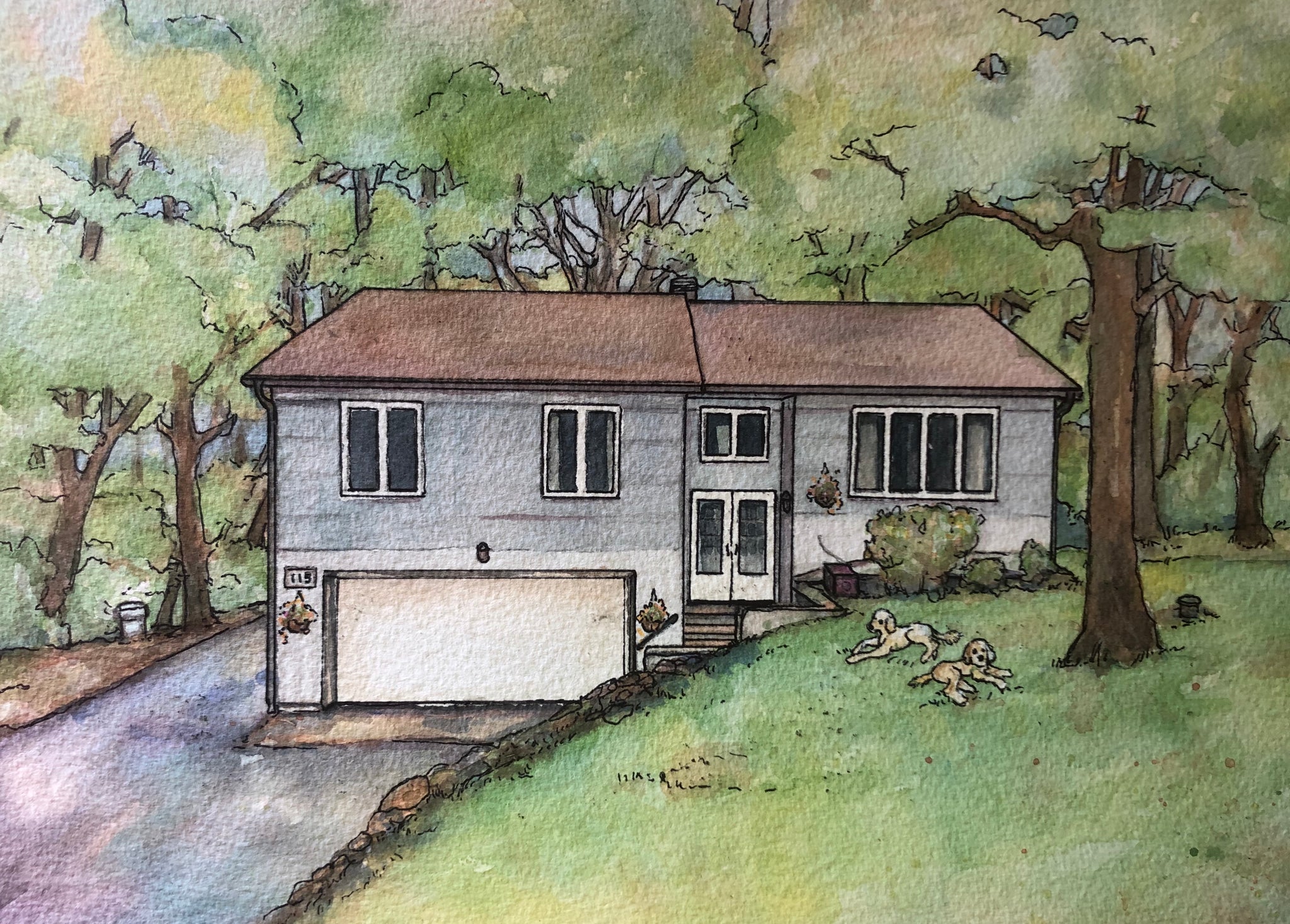 Watercolor Places