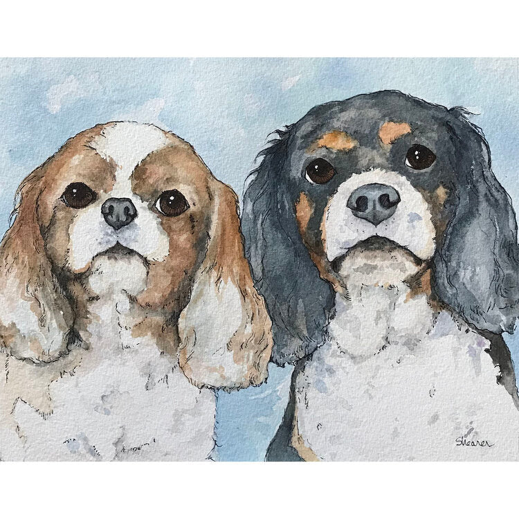 Watercolor Pet or Person Portraits